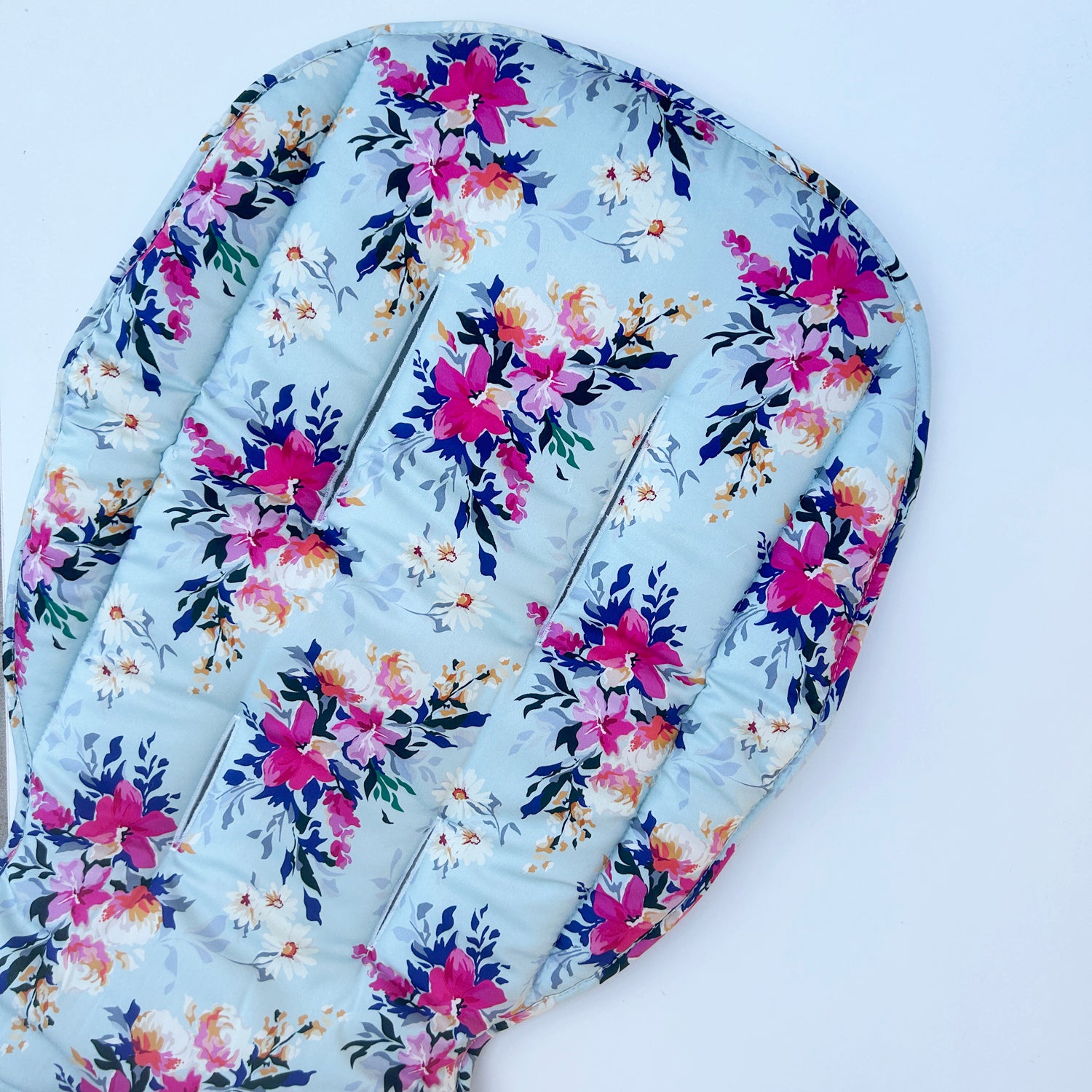 Pram Liner (Mint Floral)