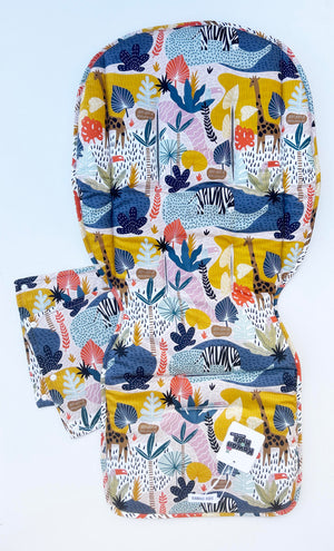 Pram Liner (Bright Safari)
