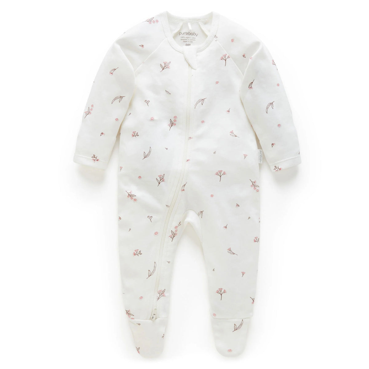 Vanilla Blossom Zip Growsuit