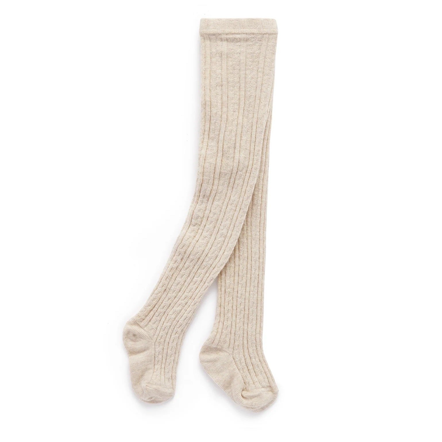 Cable Tights (Ecru)