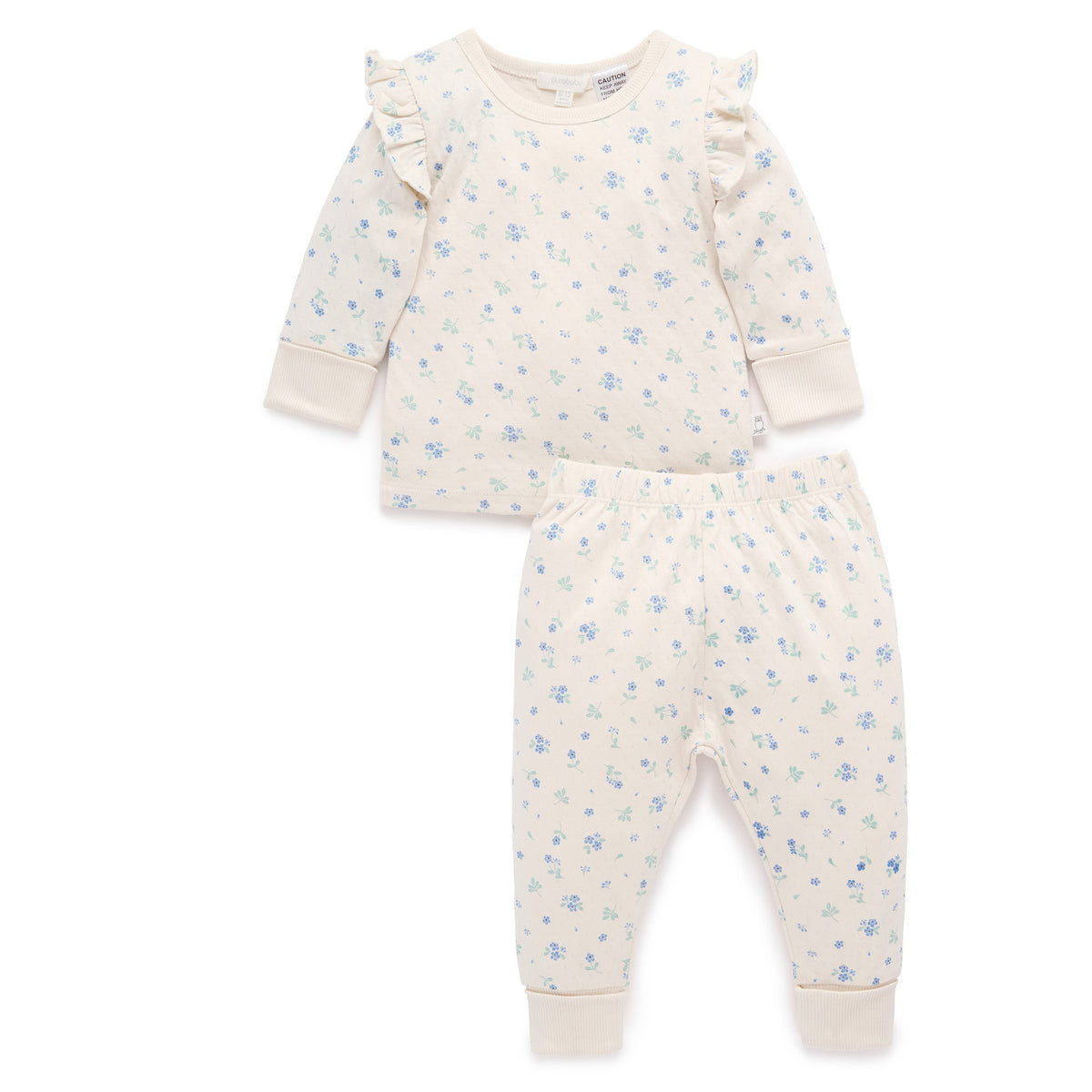 Daisy Long Sleeve Pointelle PJ Set