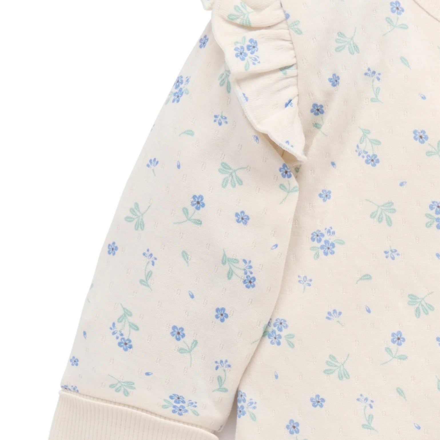 Daisy Long Sleeve Pointelle PJ Set