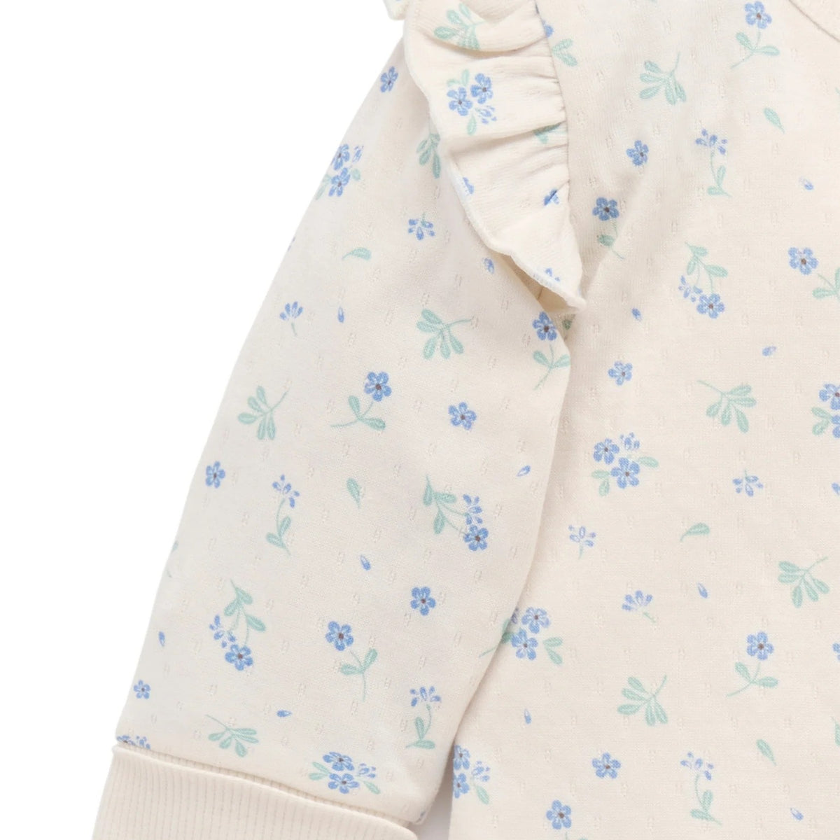 Daisy Long Sleeve Pointelle PJ Set