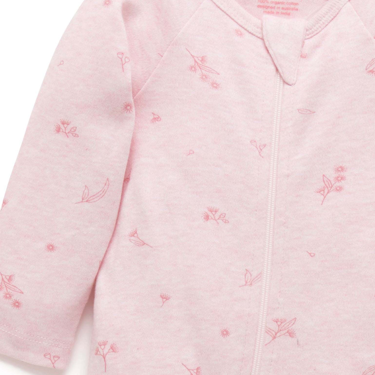 Pink Blossom Zip Growsuit