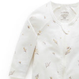 Vanilla Wattle Bee Zip Growsuit