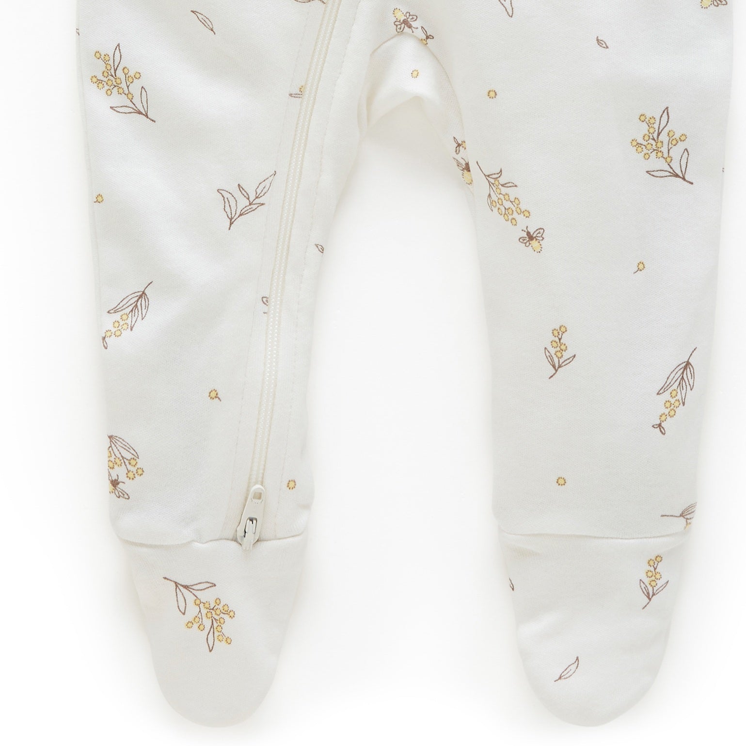 Vanilla Wattle Bee Zip Growsuit
