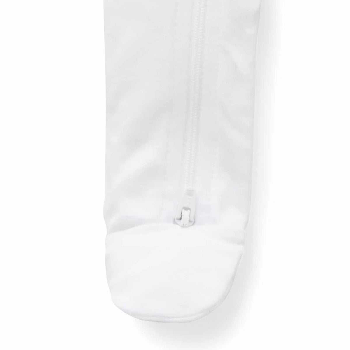 White Zip Growsuit