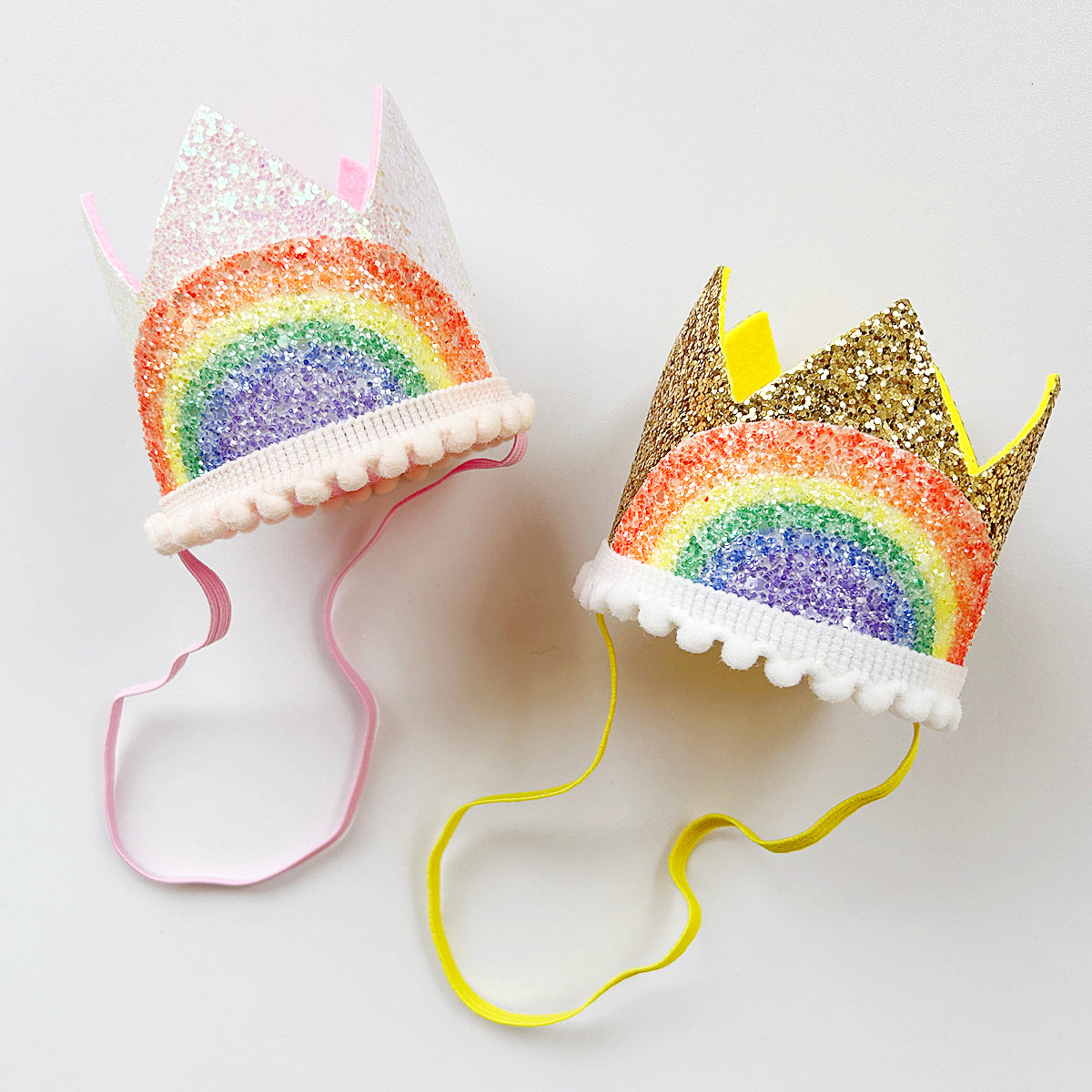Rainbow Crown Headband (2 Colours)