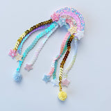 Glitter Rainbow Sequin Hair Clip