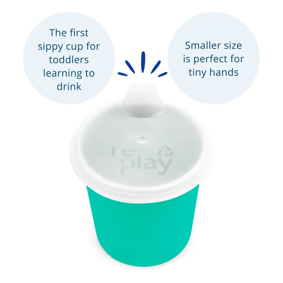 Tiny Tumbler With Lid (Aqua)