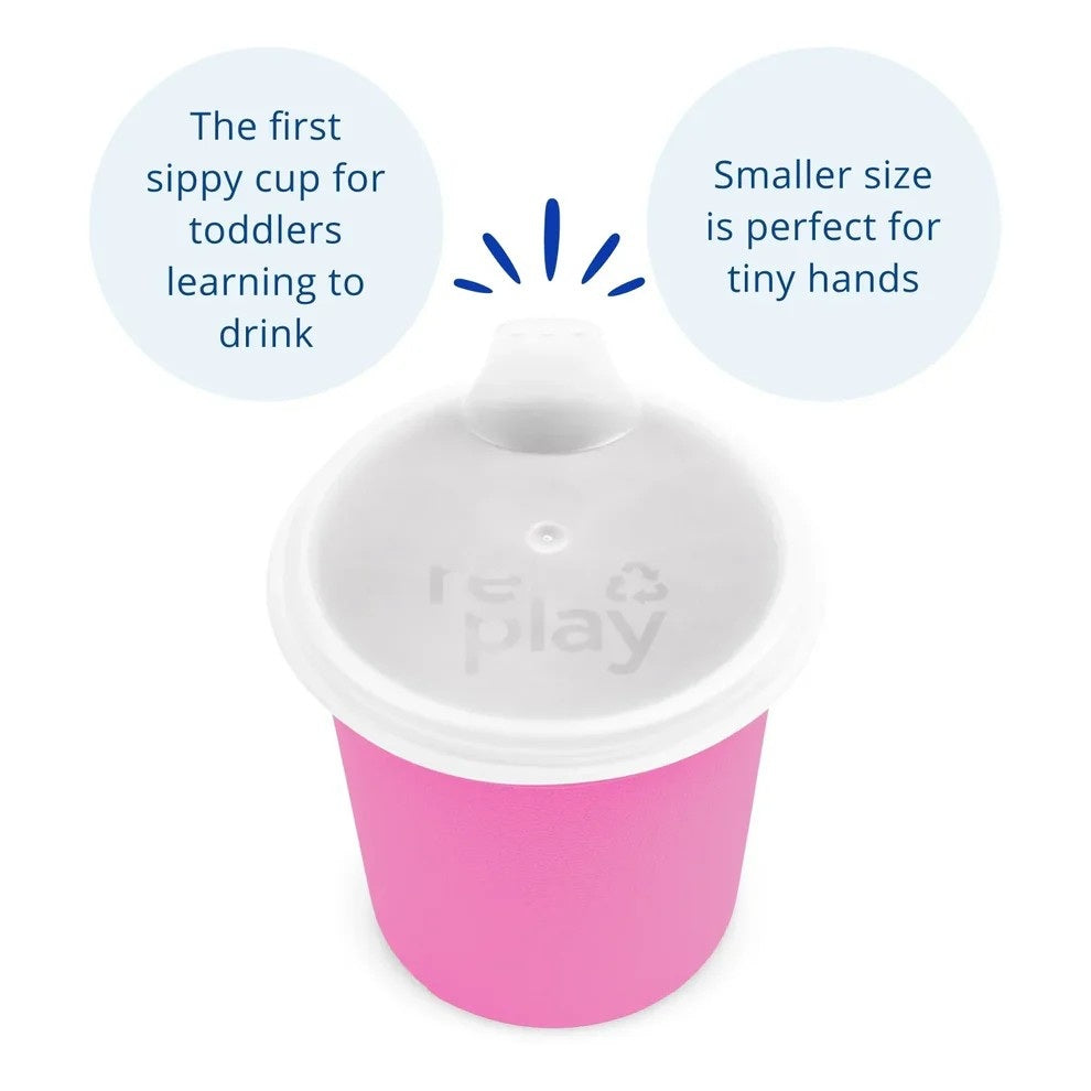 Tiny Tumbler With Lid (Bright Pink)