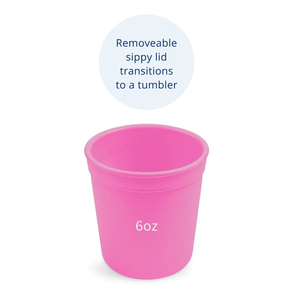 Tiny Tumbler With Lid (Bright Pink)