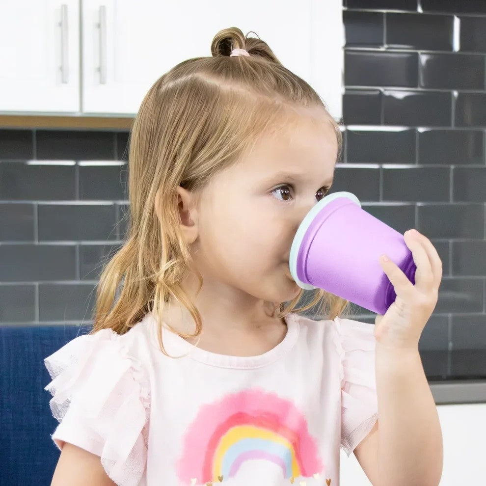 Tiny Tumbler With Lid (Purple)