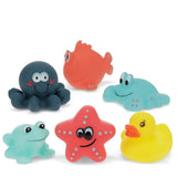 Aquatic Bath Toys Set Of 6