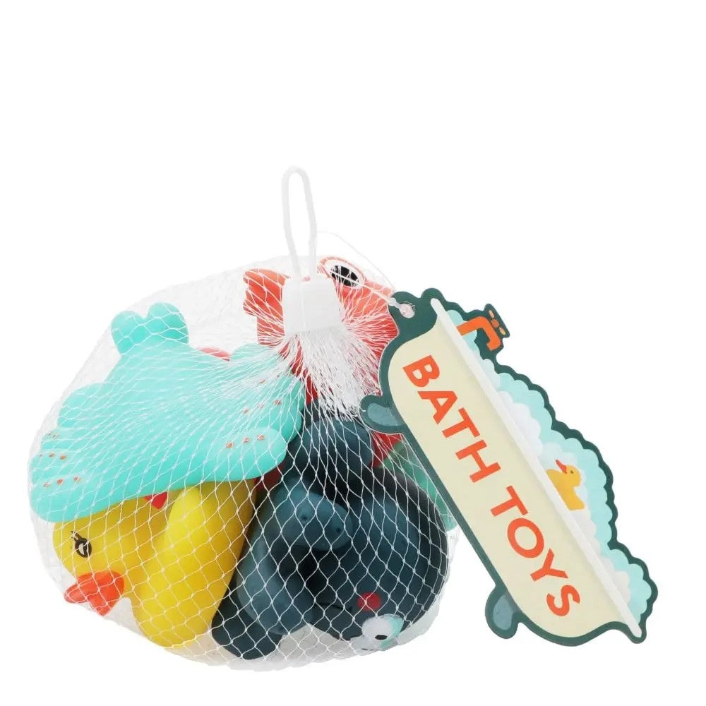 Aquatic Bath Toys Set Of 6