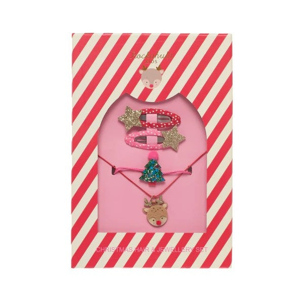 Christmas Hair And Jewellery Set