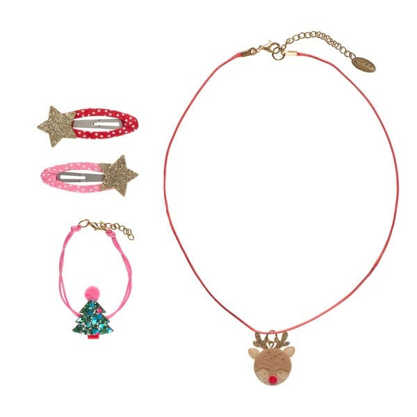 Christmas Hair And Jewellery Set