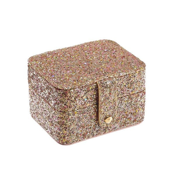 Confetti Glitter Gold Jewellery Box