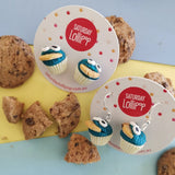 Cookie Monster Dangley Earrings