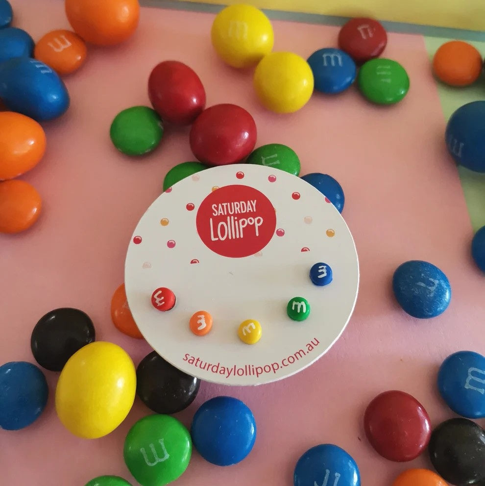 M&M Rainbow Studs