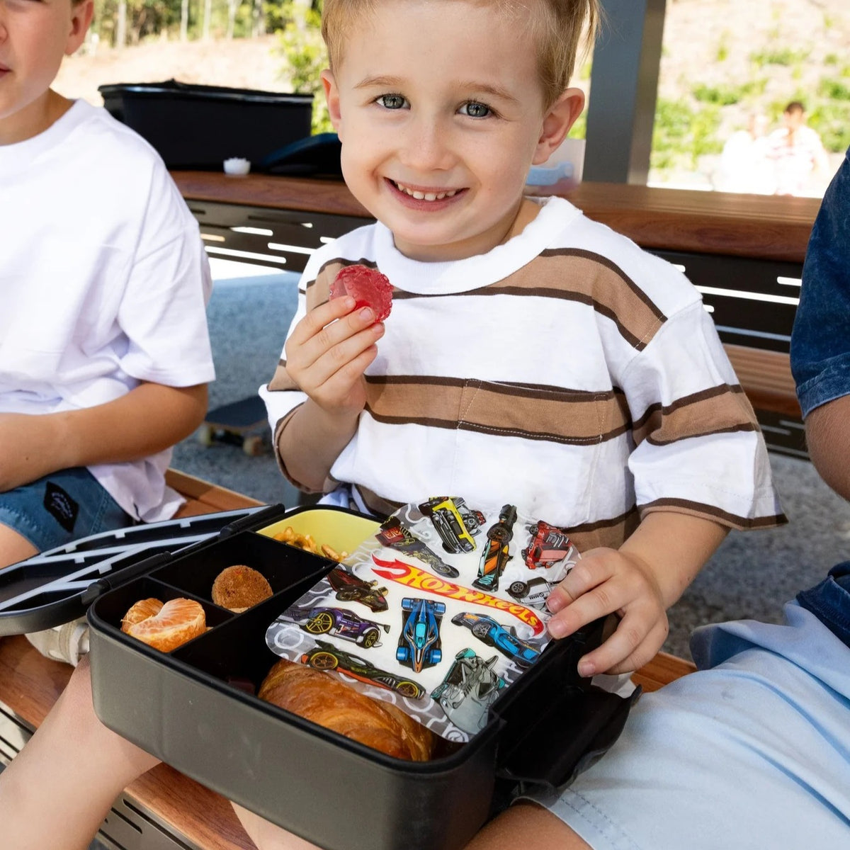 Reusable Food Pouch 150ml - Hot Wheels Pit Stop (5 Pack)