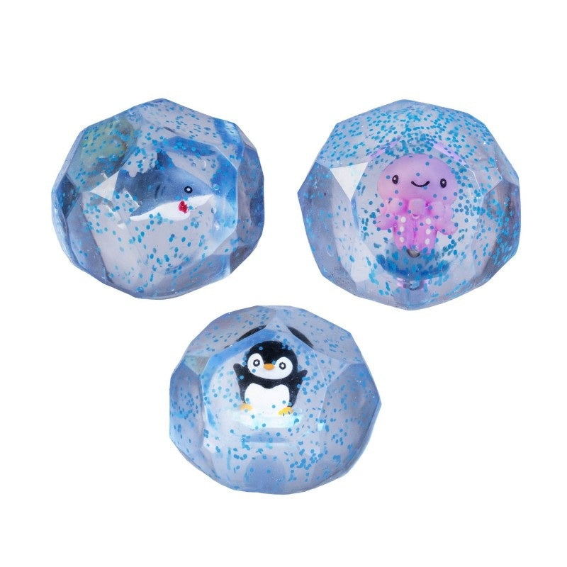 Super Squeeze Diamond Glow In The Dark Sea Animal