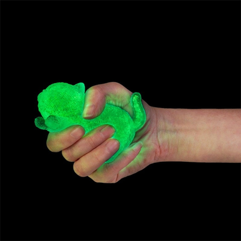 Smooshos Super Squeeze Glow In The Dark Cat