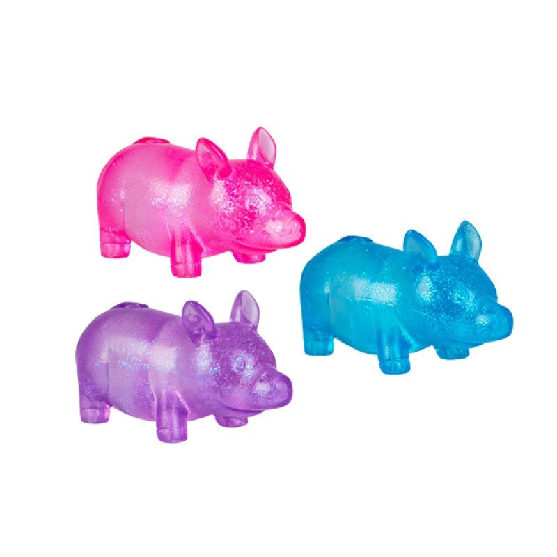 Smooshos Super Squeeze Glow In The Dark Pig