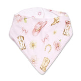 Boots & Bows Dribble Bib