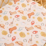Cowboys Bassinet Sheet/Change Pad Cover