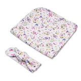 Gracie Jersey Wrap & Topknot Set