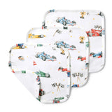 Little Racers Wash Cloths 3 Pack