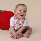 Strawberry Dribble Bib