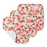 Strawberry Wash Cloths 3 Pack