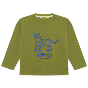Animal Tee - Moss