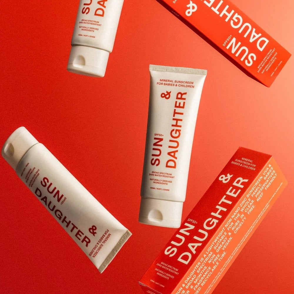 SPF50+ Mineral Sunscreen For Babies & Children