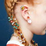 Dinner & A Movie Clip-on Earring Set
