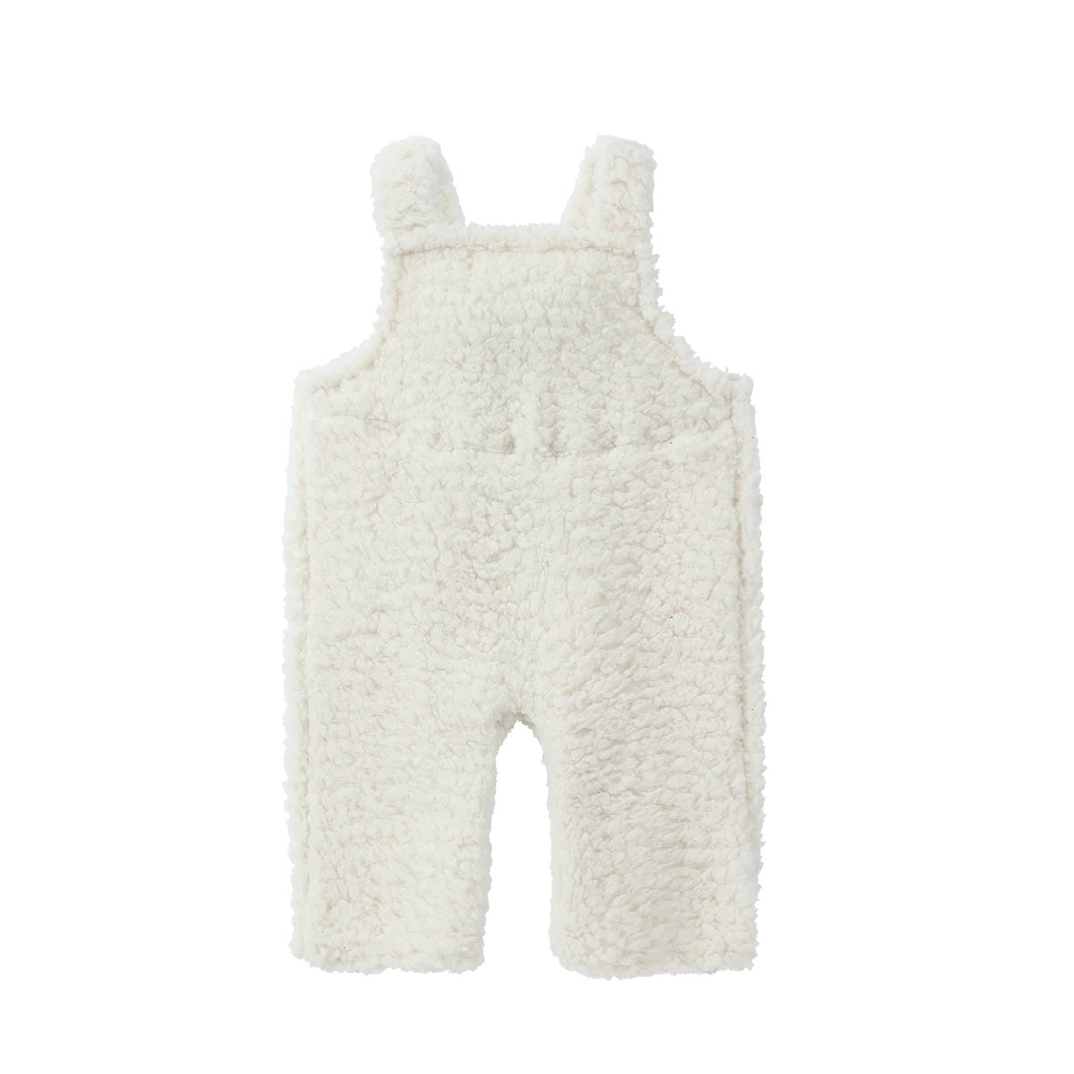 Teddy Fleece Overall (Snow)