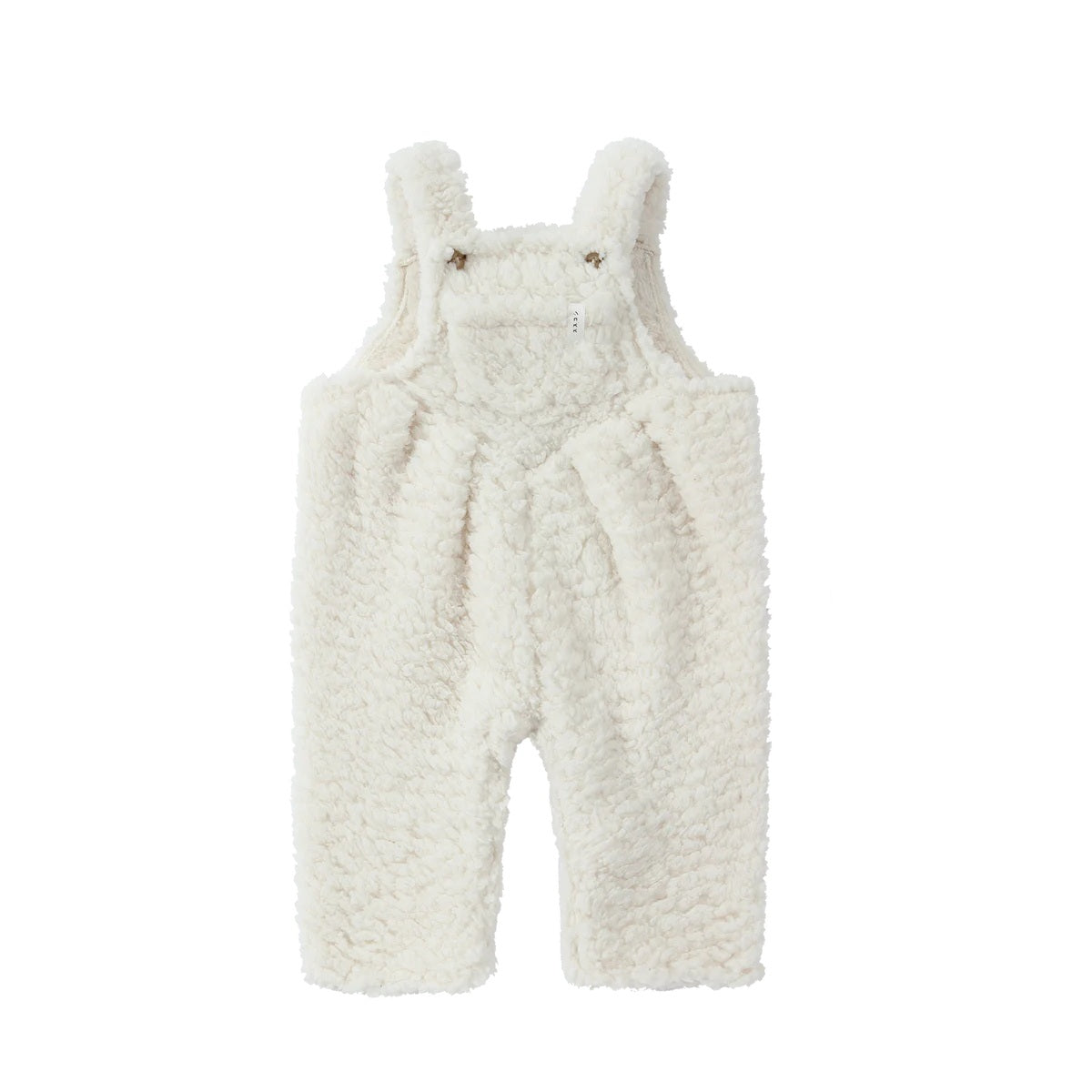 Teddy Fleece Overall (Snow)