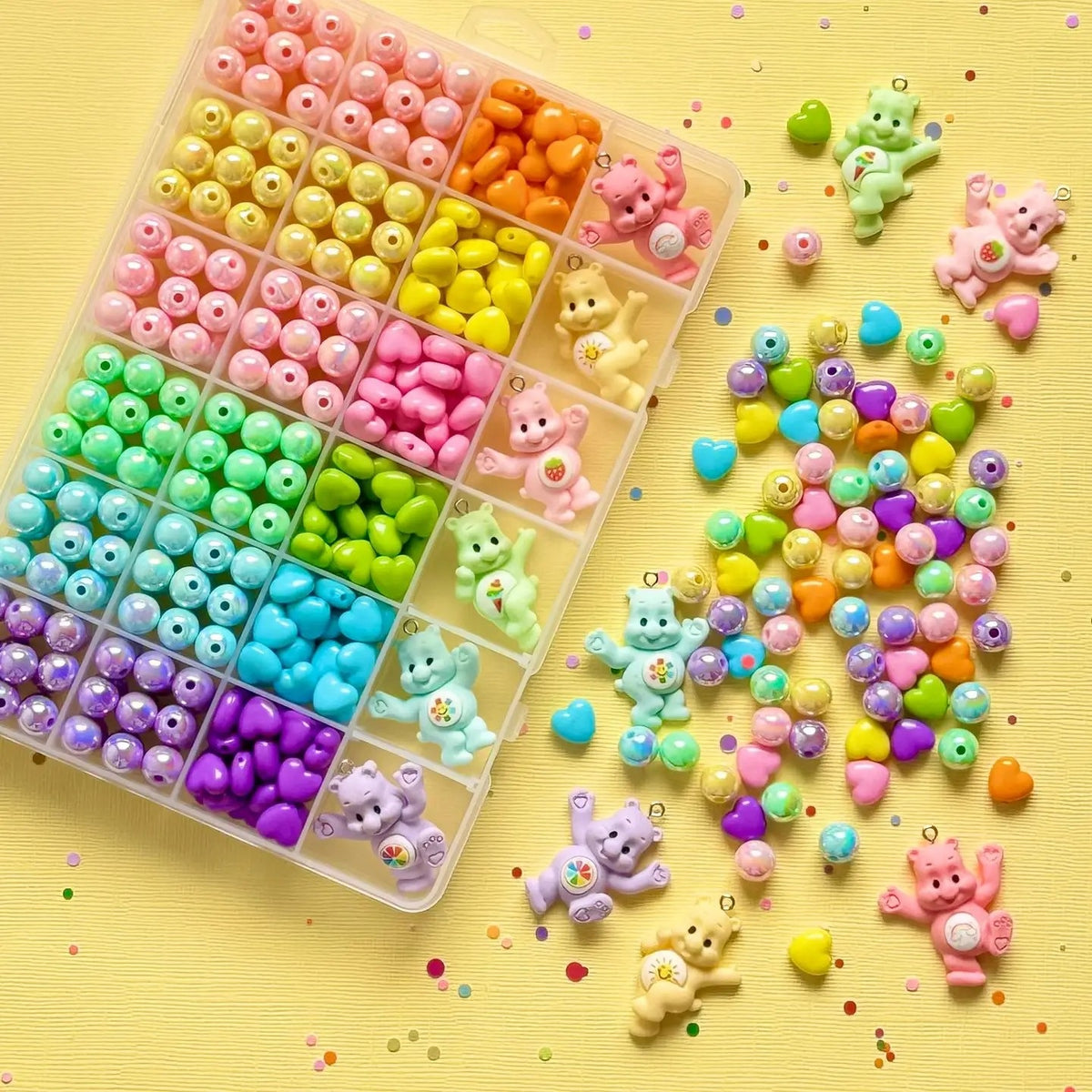 Large Rainbow Bear Jewellery Making Kit