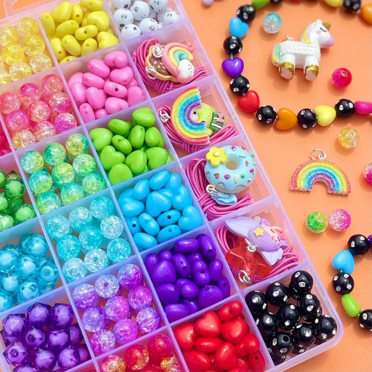 Large Rainbow Jewellery Making Kit