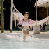 Puddle Jumper Swim Vest (Pink Flower Market)