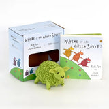 Where Is The Green Sheep? Large Green Sheep Toy And Book Set