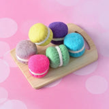 Felt Macarons Bright Set Of 6