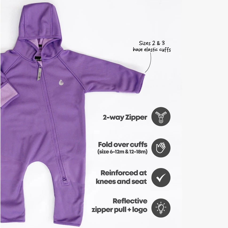 All-Weather Fleece Onsie (Violet)