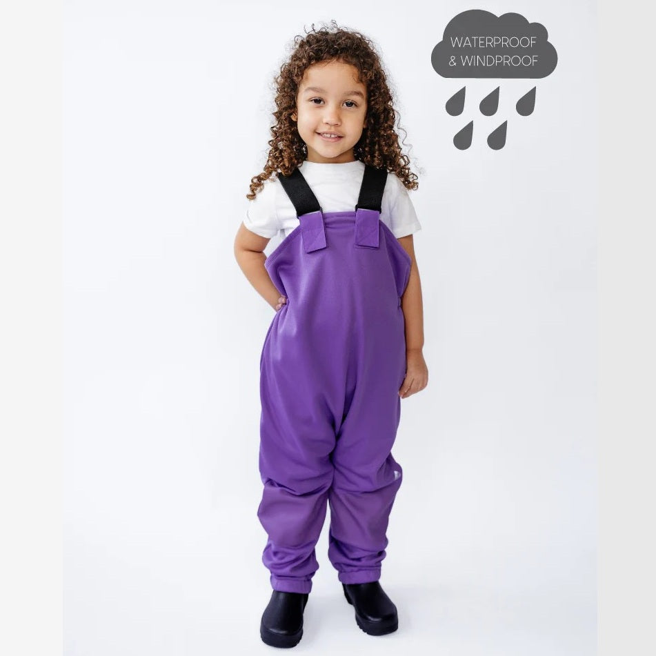 All-Weather Fleece Overalls (Violet)