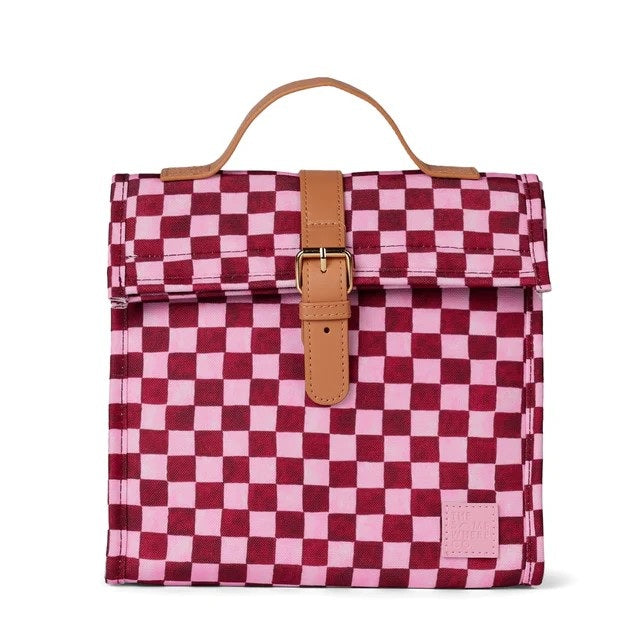 Crimson Haze Lunch Satchel
