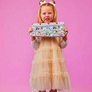 Rainbow Garden Mini ID Pencil Case