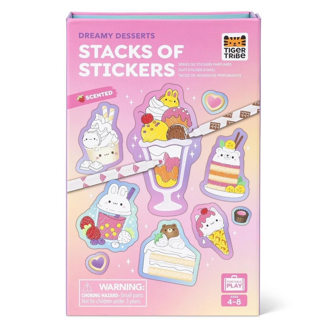 Scented Stacks Of Stickers (Dreamy Desserts)