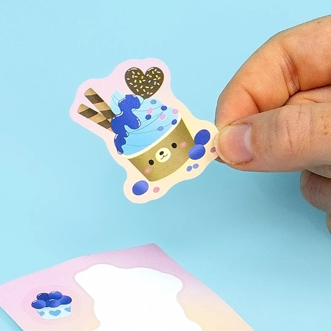 Scented Stacks Of Stickers (Dreamy Desserts)